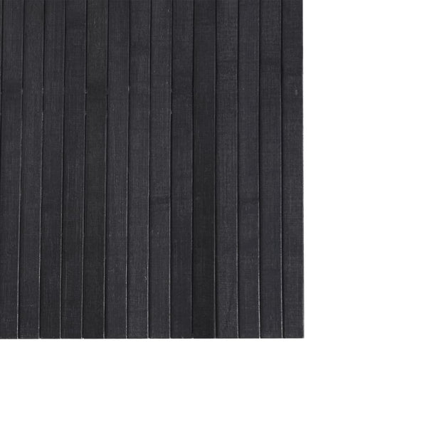 Grauer Raumteiler Iuliska 165x400cm (Bambus)