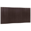Dunkelbrauner Raumteiler Iuliska 165x400cm (Bambus)
