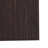 Dunkelbrauner Raumteiler Iuliska 165x400cm (Bambus)