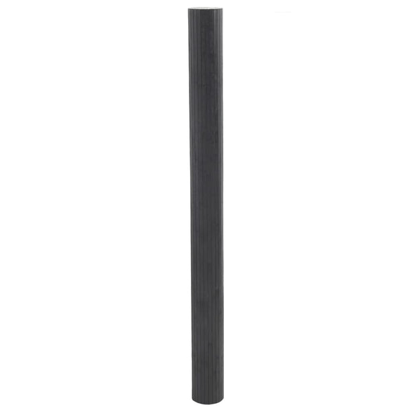 Grauer Raumteiler Iuliska 165x600cm (Bambus)