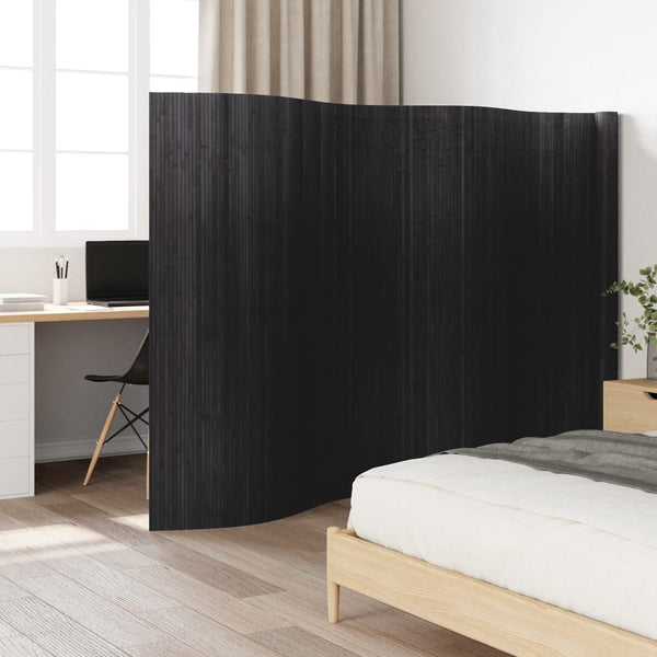 Grauer Raumteiler Iuliska 165x600cm (Bambus)