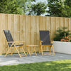 Klappbarer Gartentisch Vorela 45x45x45cm (Bambus)