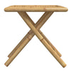 Klappbarer Gartentisch Vorela 45x45x45cm (Bambus)