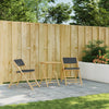 Klappbarer Gartentisch Vorela 55x55x75cm (Bambus)