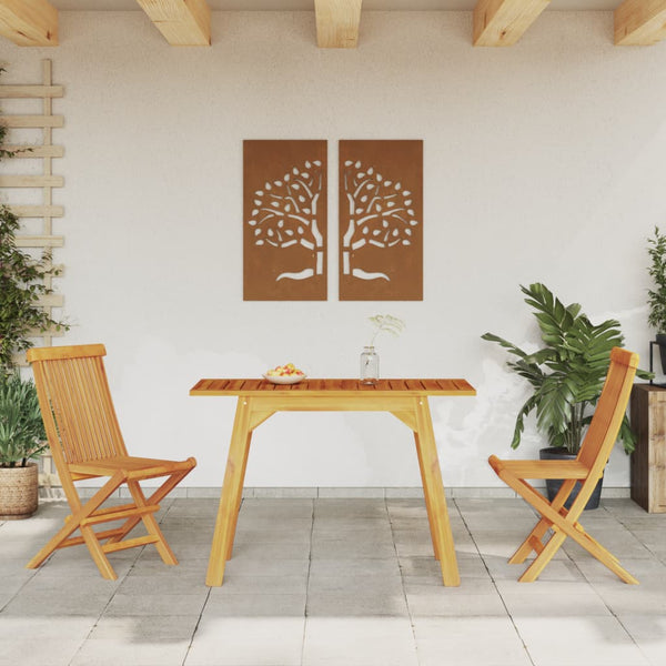 Ulkoruokapöytä Dulia 110x56x75cm (akasiapuu)