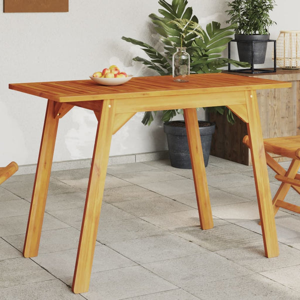 Ulkoruokapöytä Dulia 110x56x75cm (akasiapuu)