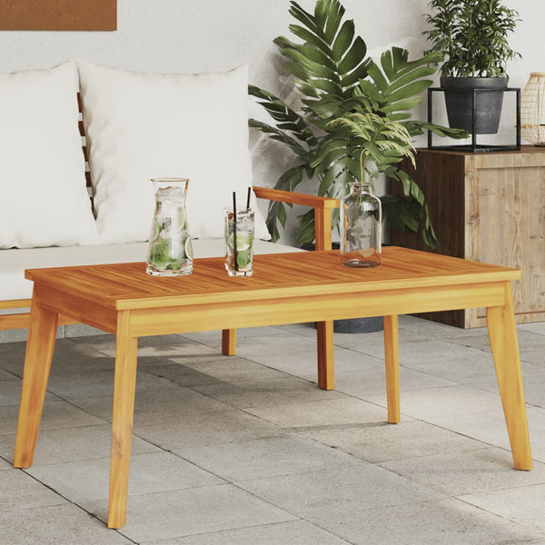 Outdoor-Esstisch Zeli 100x55x45cm (Akazienholz)