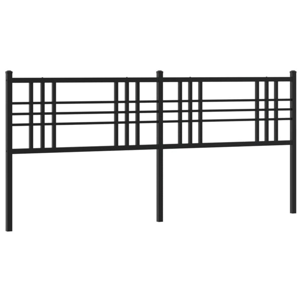 Schwarzes Bettkopfteil Marcelona 200 cm
