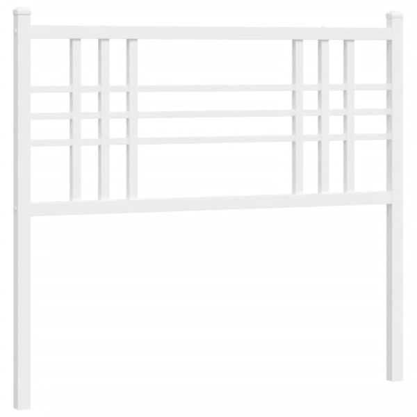 Weißes Metallbettkopfteil Marcelona 107 cm