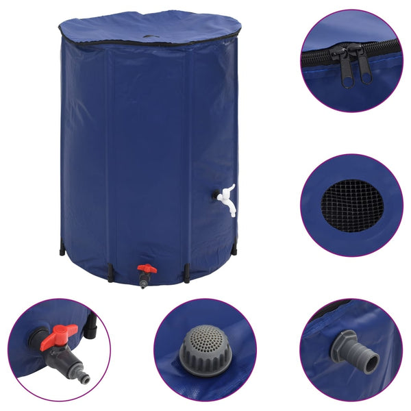 750 l faltbarer Wasserbehälter mit Hahn Elca (PVC)