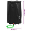 Elca 500 l faltbarer Wassertank mit Wasserhahn (PVC)