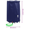500 l faltbarer Wasserbehälter mit Hahn Elca (PVC)