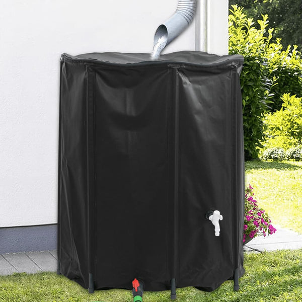 Elca 1250 l zusammenklappbarer Wassertank mit Hahn (PVC)