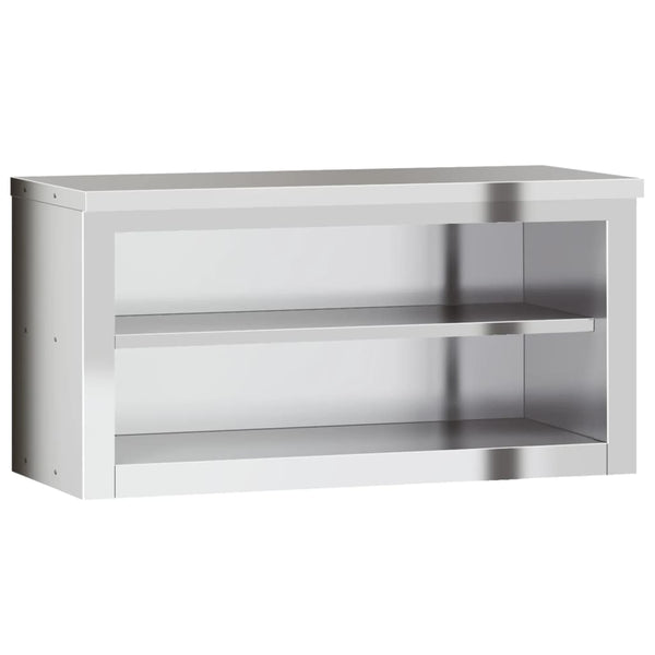 Küchenwandschrank mit Ablage aus Edelstahl Cheazim