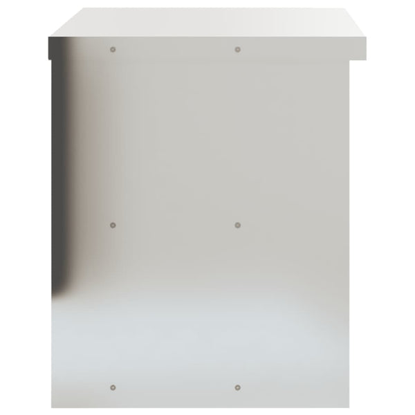 Küchenwandschrank mit Ablage aus Edelstahl Cheazim