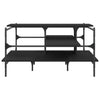 Schwarzer Couchtisch Sedara 100x100x48,5cm (Holz)