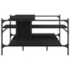 Schwarzer Couchtisch Sedara 100x100x48,5cm (Holz)
