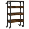 Dampfeiche Küchenwagen Lauri 53x20x76cm (Holz)