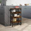 Dampfeiche Küchenwagen Lauri 53x20x76cm (Holz)