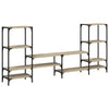 TV-Lowboard Sonoma Eiche Baniamin 206,5x28,5x95cm (Holz)