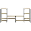 TV-Lowboard Sonoma Eiche Baniamin 206,5x28,5x95cm (Holz)