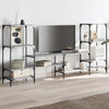 Harmaa tv-taso Baniamin 206,5x28,5x95cm (puinen)