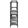 Harmaa tv-taso Baniamin 206,5x28,5x95cm (puinen)