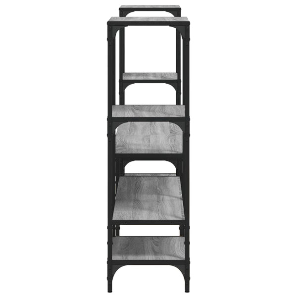 Harmaa tv-taso Baniamin 206,5x28,5x95cm (puinen)