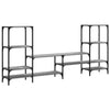 Harmaa tv-taso Baniamin 206,5x28,5x95cm (puinen)