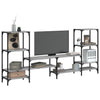 Harmaa tv-taso Baniamin 206,5x28,5x95cm (puinen)