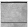 Schuhschrank Antim in Betongrau 60x21x57cm (Holz)
