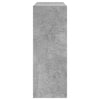 Schuhschrank Antim in Betongrau 60x21x57cm (Holz)