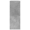 Betongrauer Schuhschrank Antim 80x21x57cm (Holz)