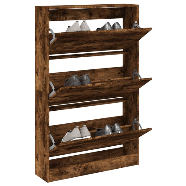 Schuhschrank Savutammi Antim 80x21x125,5cm (Holz)