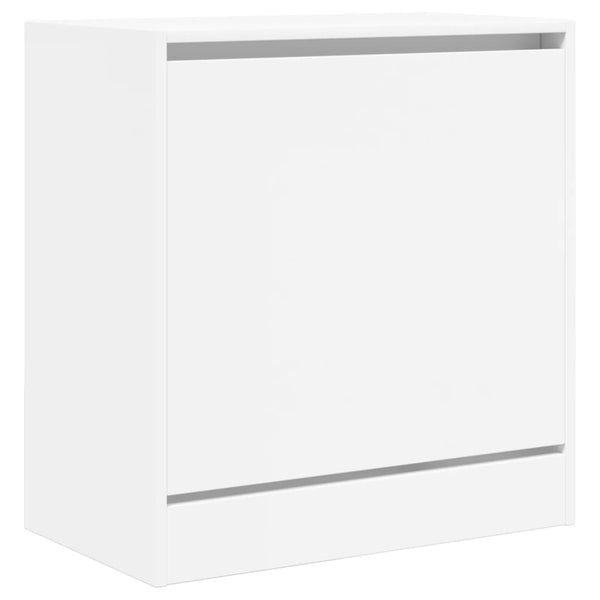 Weißer Schuhschrank Antim 60x34x63,5cm (Holz)