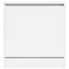 Weißer Schuhschrank Antim 60x34x63,5cm (Holz)