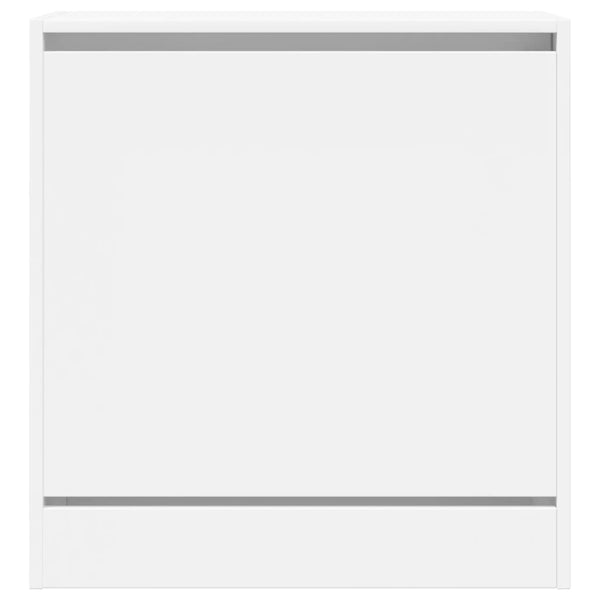Weißer Schuhschrank Antim 60x34x63,5cm (Holz)
