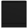 Schwarzer Schuhschrank Antim 60x34x63,5cm (Holz)
