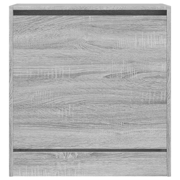 Grauer Schuhschrank Antim 60x34x63,5cm (Holz)