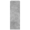 Betongrauer Schuhschrank Antim 60x34x96,5cm (Holz)