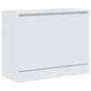 Weißer Schuhschrank Antim 80x34x63cm (Spanplatte)