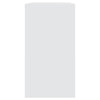 Weißer Schuhschrank Antim 80x34x63cm (Spanplatte)