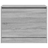 Graues Schuhregal Antim 80x34x63cm (Holz)