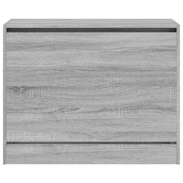 Graues Schuhregal Antim 80x34x63cm (Holz)