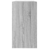Graues Schuhregal Antim 80x34x63cm (Holz)