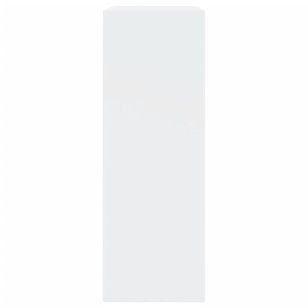 Weißer Schuhschrank Antim 80x34x96,5cm (Holz)