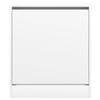 Weißer Schuhschrank Antim 60x42x69cm (Holz)