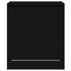 Schwarzer Schuhschrank Antim 60x42x69cm (Holz)