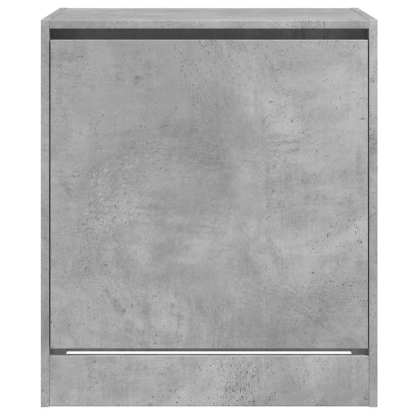 Schuhschrank Antim in Betongrau 60x42x69cm (Holz)