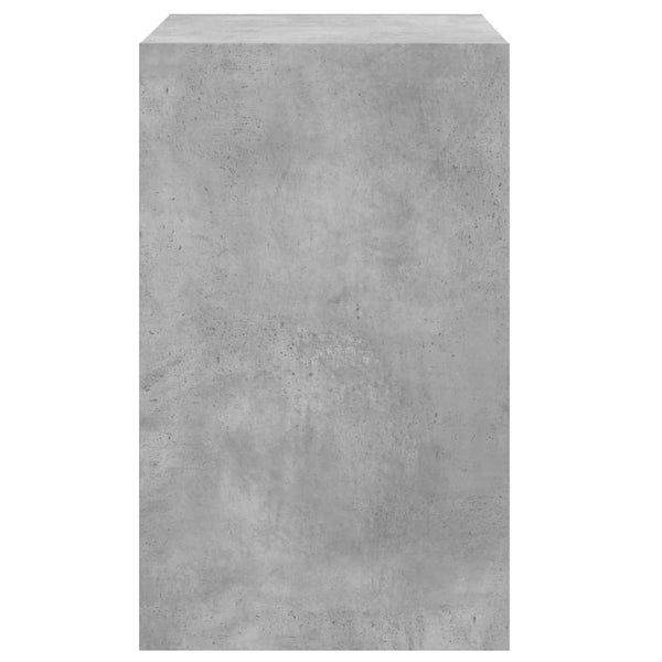 Schuhschrank Antim in Betongrau 60x42x69cm (Holz)